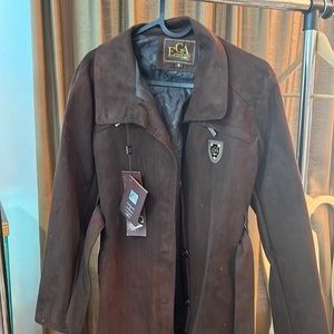 Italian Suede jacket NWT